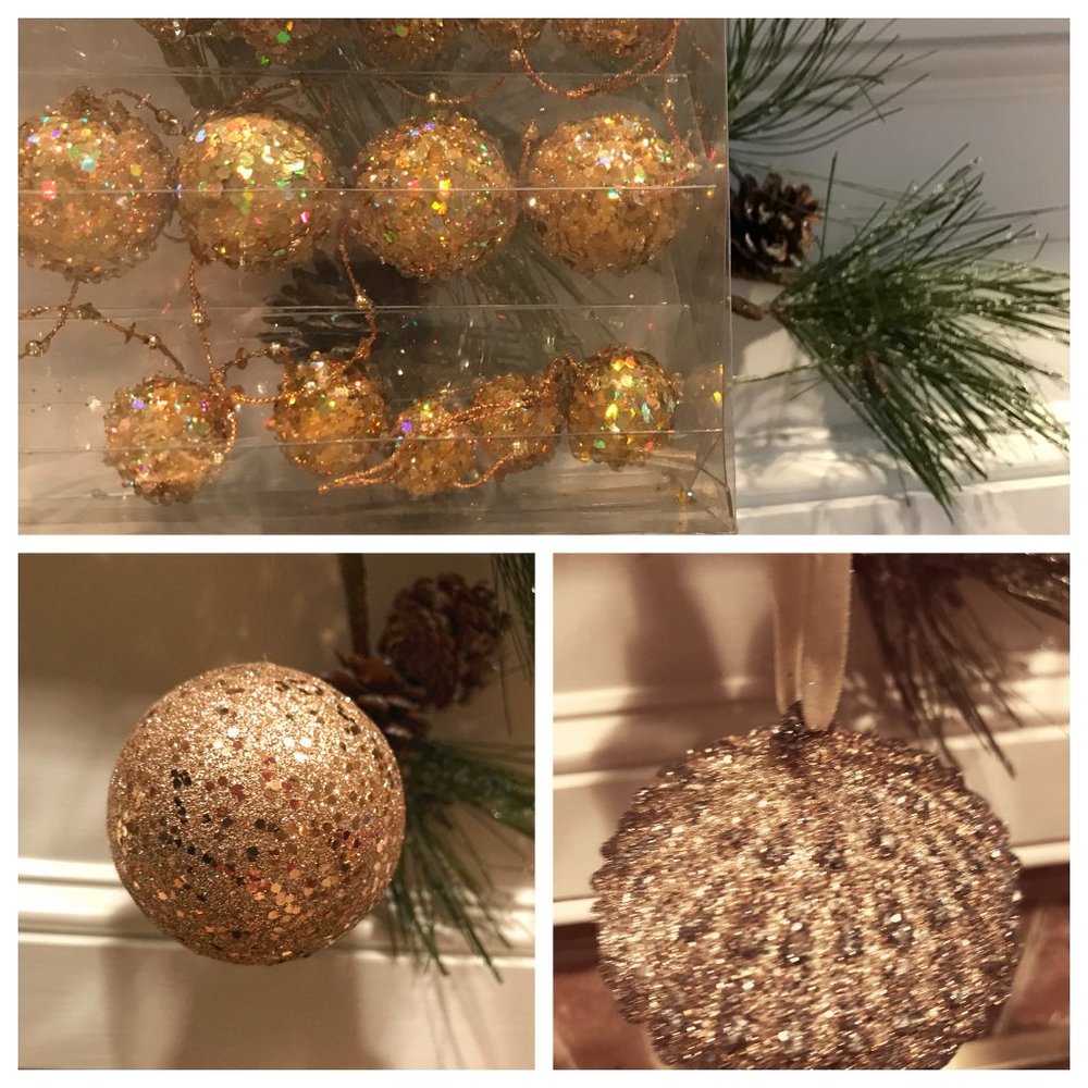 Pottery Barn/Crate & Barrel NWT Ornaments/Garland